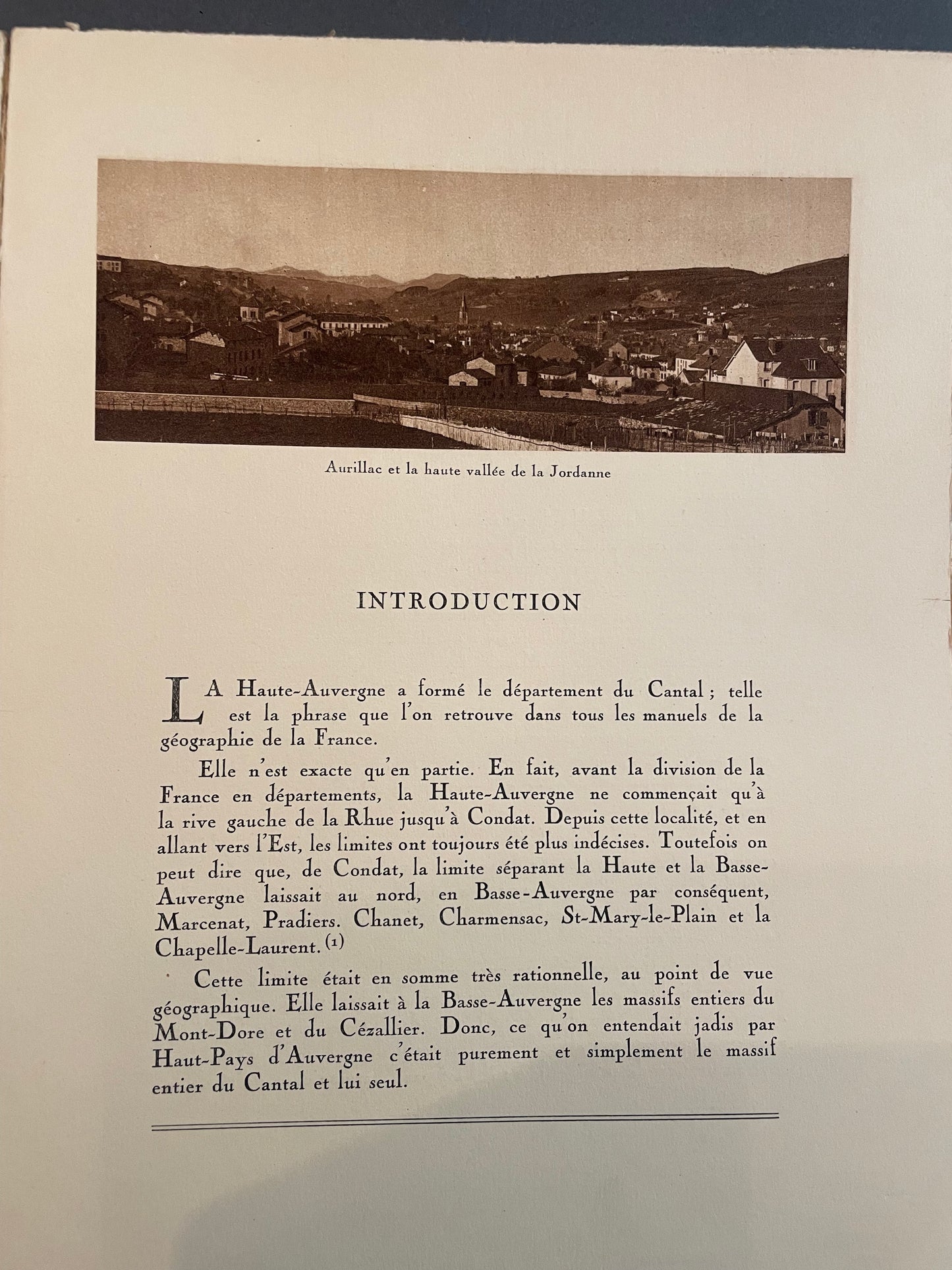La Haute Auvergne, Farges Louis US H A Aurillac 1928