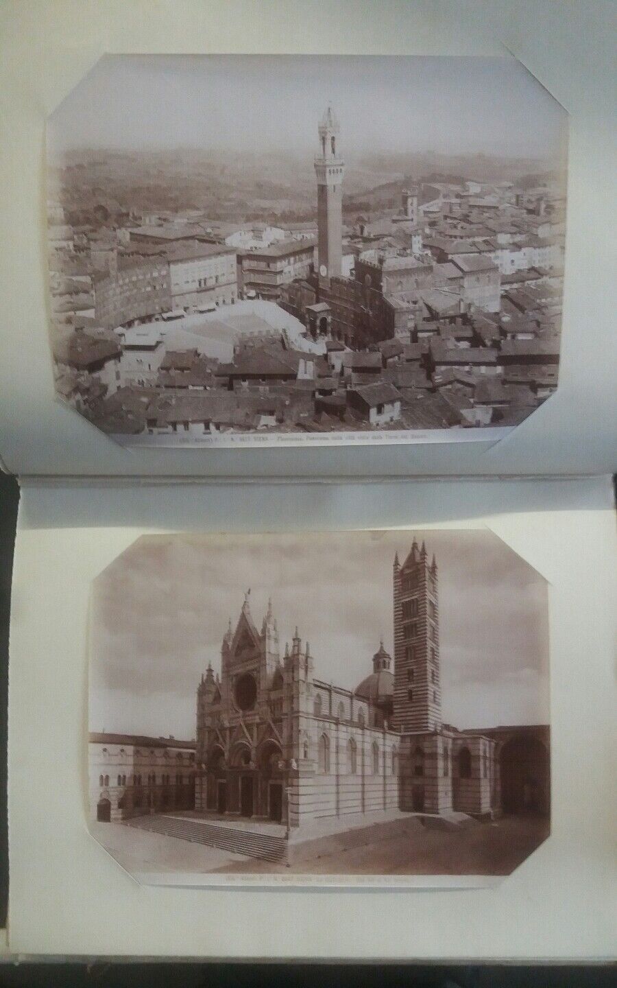 60 GRANDES fotografie albuminé BROGI, ALINARI, etc. ITALIA Vers 1880