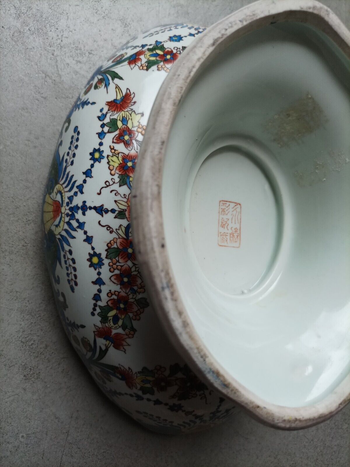 JAPON CHINE porcelaine chinese PORCELAIN JAPAN CHINA CHINOIS SIGNÉ