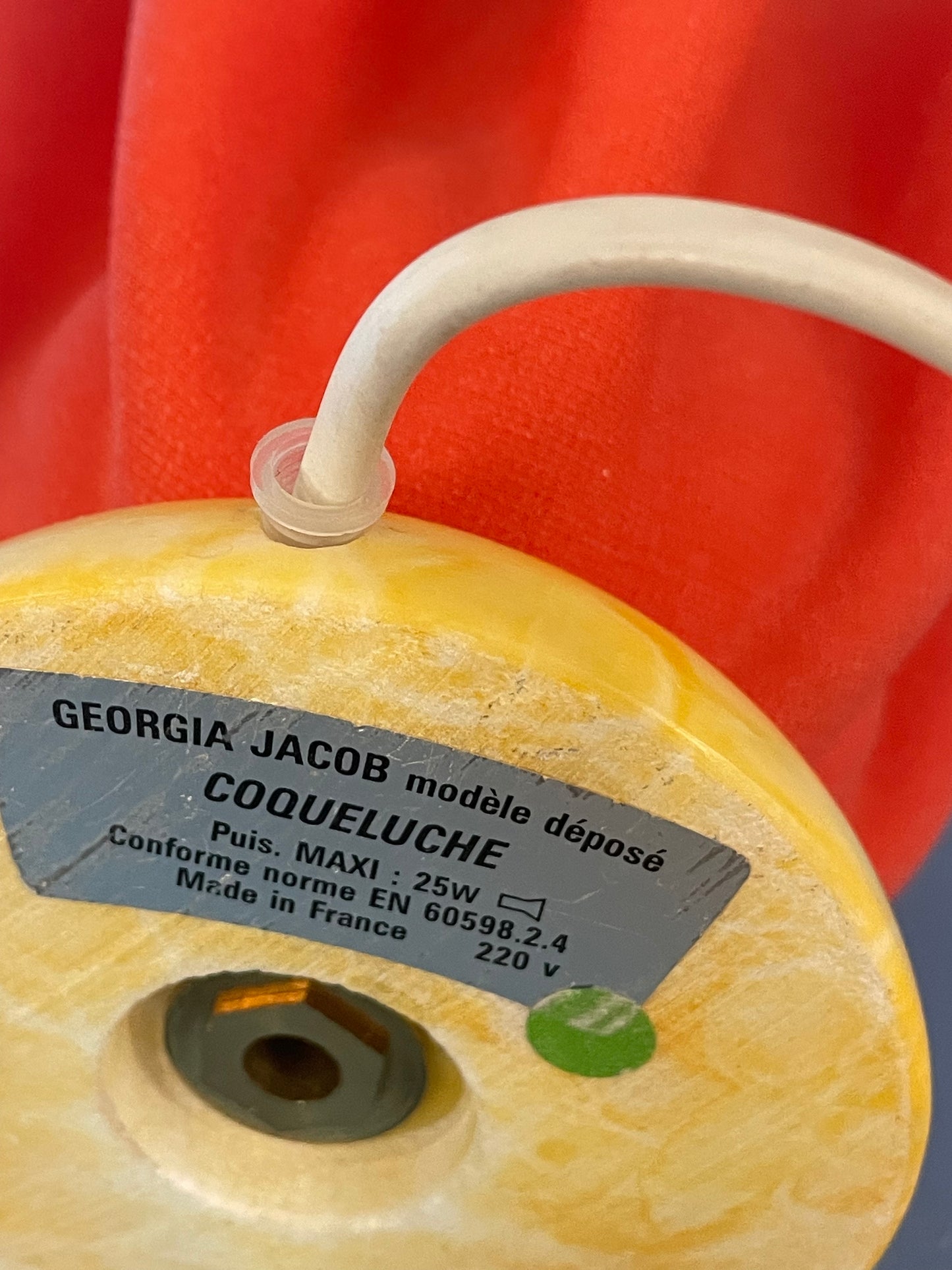 Georgia Jacob  lampe de chevet  Modèles coqueluche 20 cm