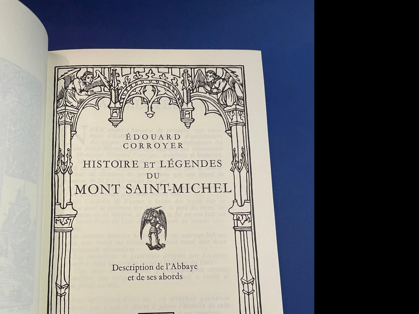 Histoires et légendes du Mont Saint-Michel  Edouard Corroyer  Ed Jean de Bonnot
